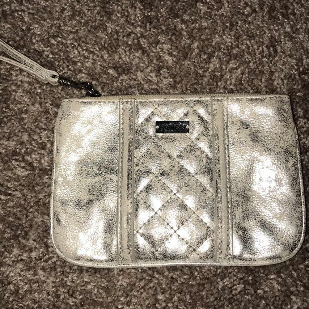 Silver Express Wristlet